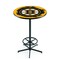 Holland Bar Stool Co 42" Black Boston Bruins Pub Table L216B4228BosBru - alternate 1